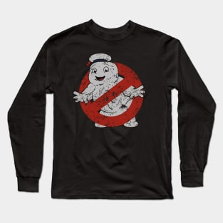 Mini Puft Logo (aged and weathered)(Ghostbusters: Afterlife) Long Sleeve T-Shirt